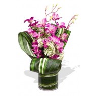 Orchid Bouquet Vase Bouquet