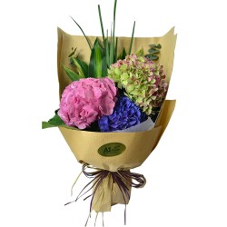 Colorful Hydrangea Bouquet